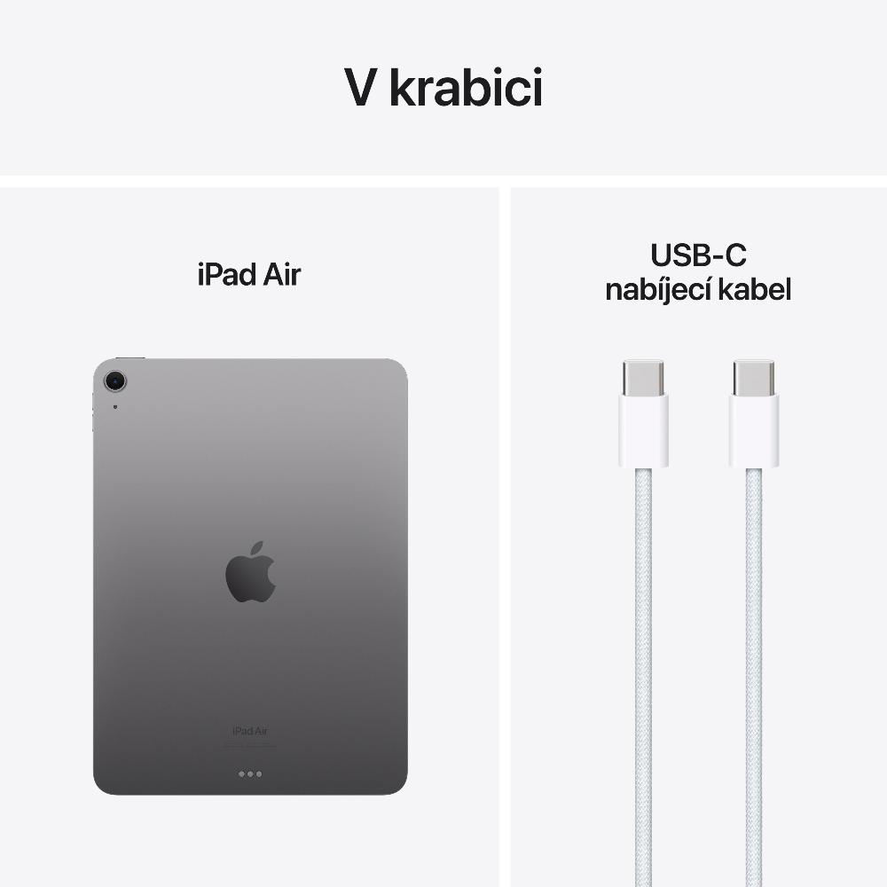 Obrázek iPad Air 11" M2 Wi-Fi 1TB vesmírně šedý