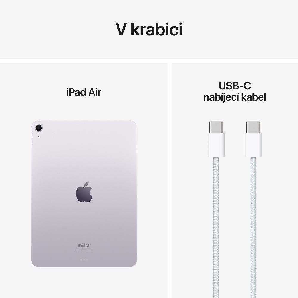 Obrázek iPad Air 11" M2 Wi-Fi 512GB fialový