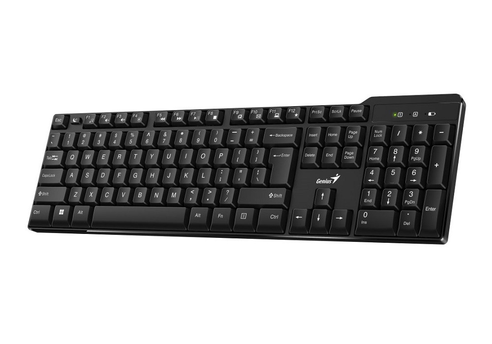 Obrázek Genius KB-7100X/Bezdrátová USB/CZ-SK layout/Černá