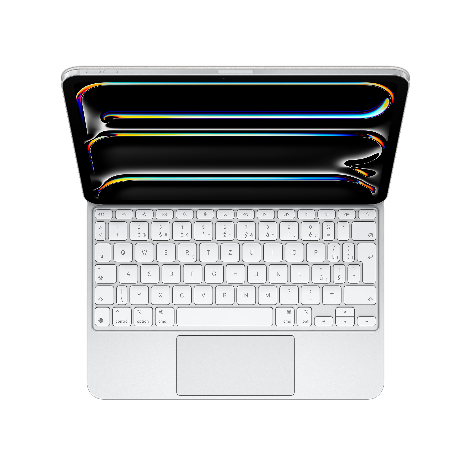 Obrázek Apple Magic Keyboard k iPadu Pro 11" (M4) - český - bílý