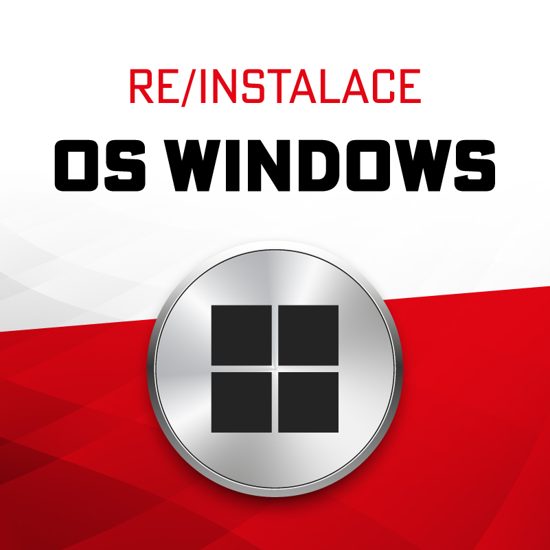 Instalace a reinstalace OS Windows  (1 licence)