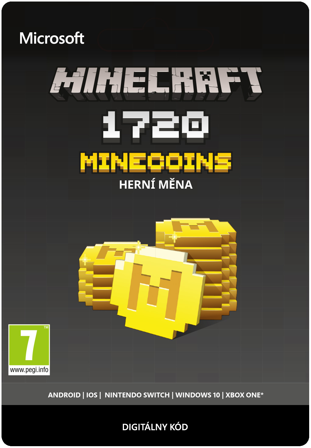 Obrázek ESD MS - Minecraft: Minecoins Pack: 1720 Coins