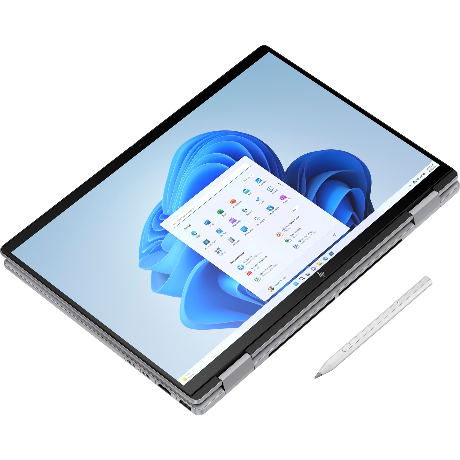 Obrázek HP Envy x360/14-fa0001nc/R5-8640HS/14"/WUXGA/T/16GB/512GB SSD/AMD int/W11P/Gray/2R