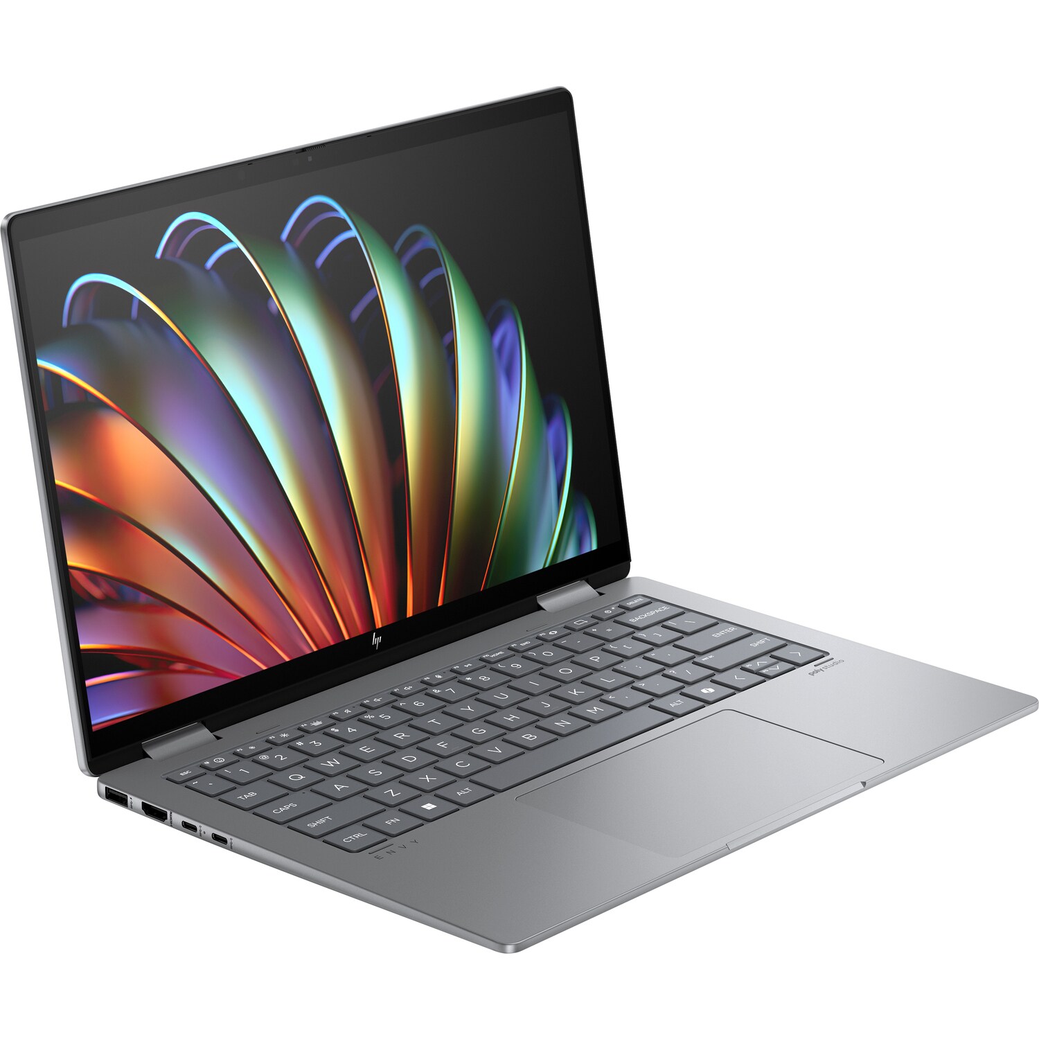 Obrázek HP Envy x360/14-fa0001nc/R5-8640HS/14"/WUXGA/T/16GB/512GB SSD/AMD int/W11P/Gray/2R