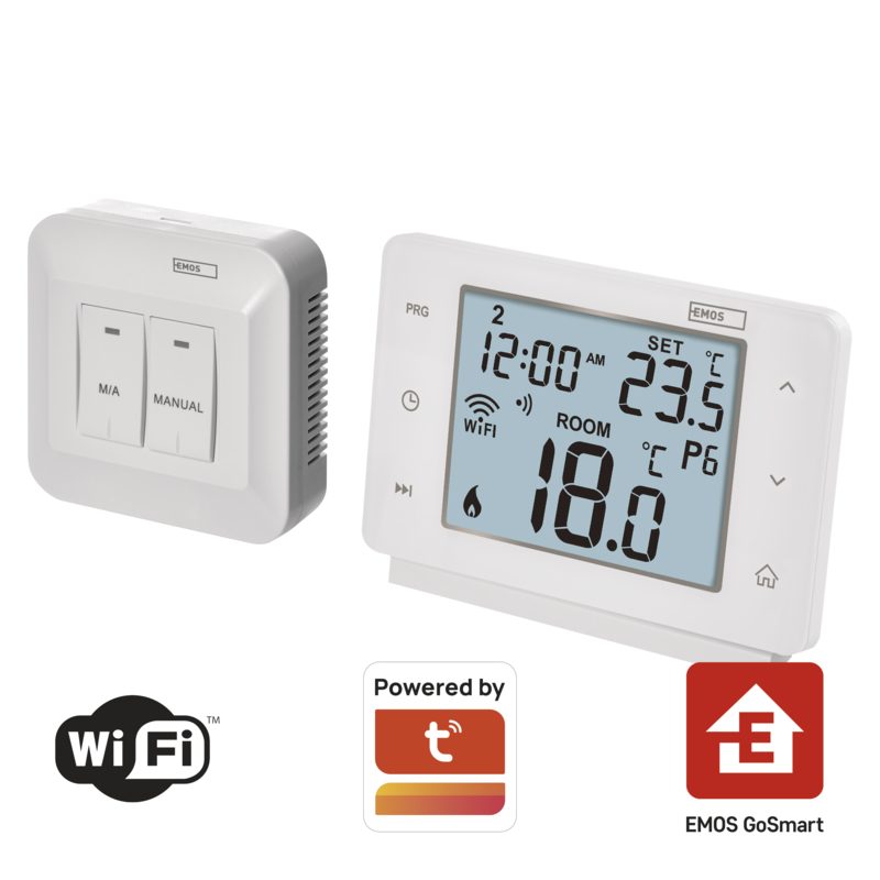 EMOS GoSMART progr. termostat- bezdrátový P56211