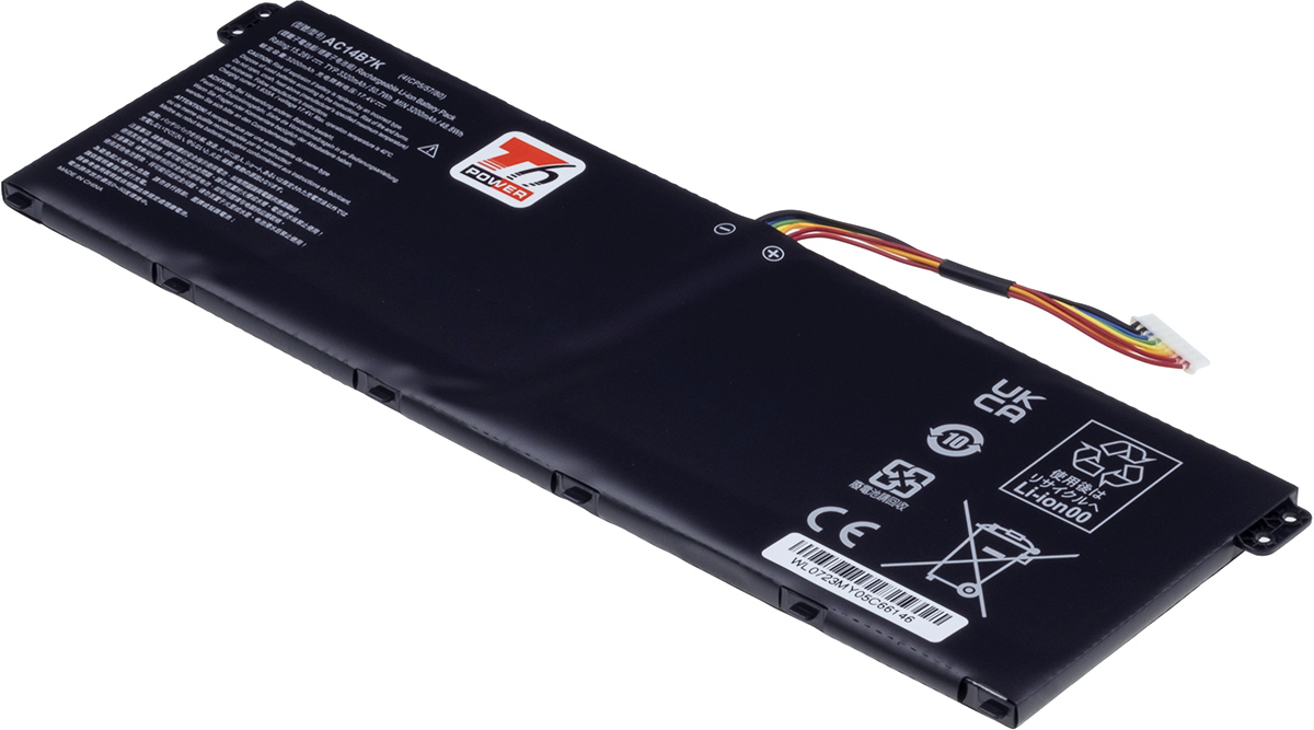 Baterie T6 Power Acer Aspire A515-52, A517-51, Swift SF314-54, 3320mAh, 50,7Wh, 4cell, Li-ion
