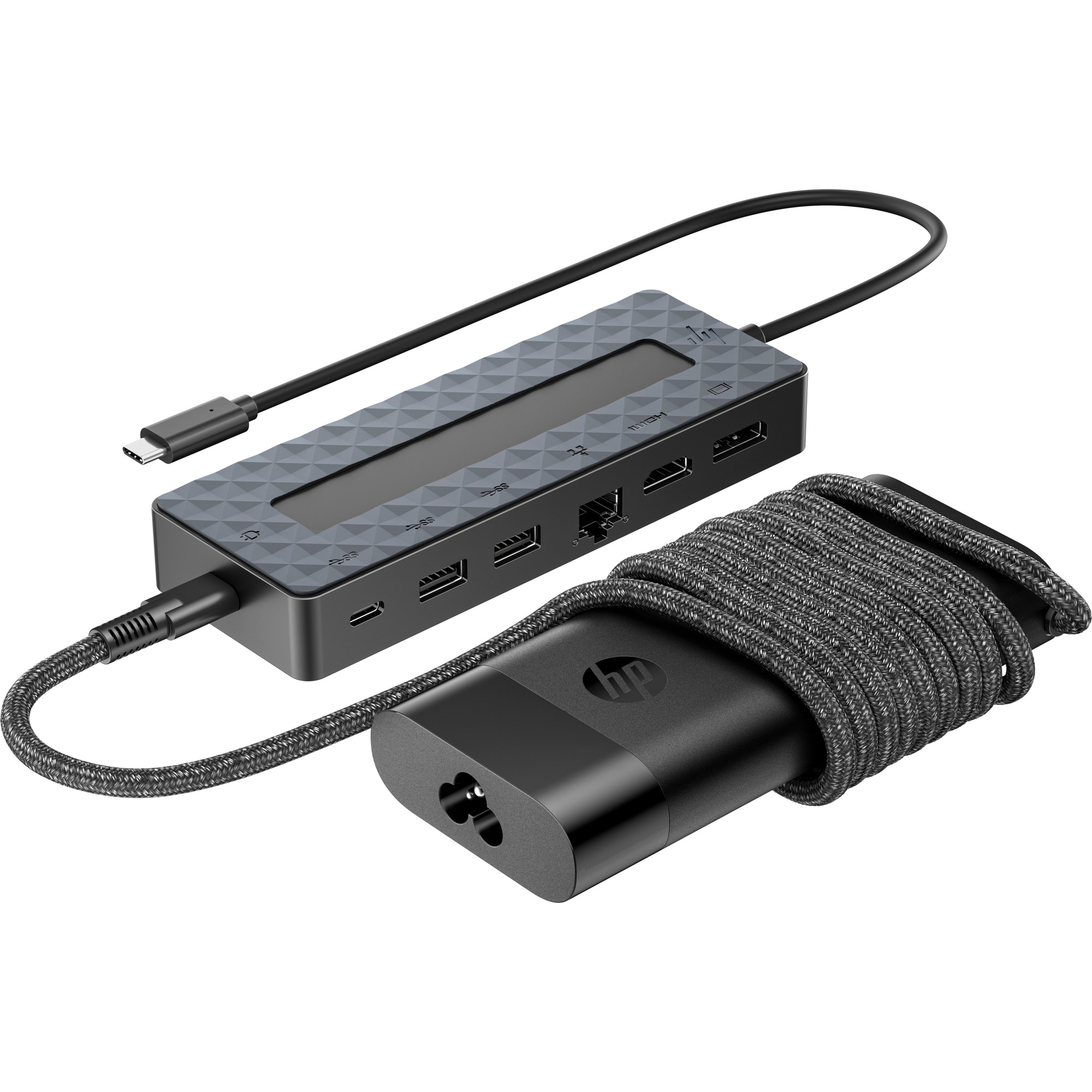 Obrázek HP Univ. USB-C Hub and Laptop Charger Combo-EURO