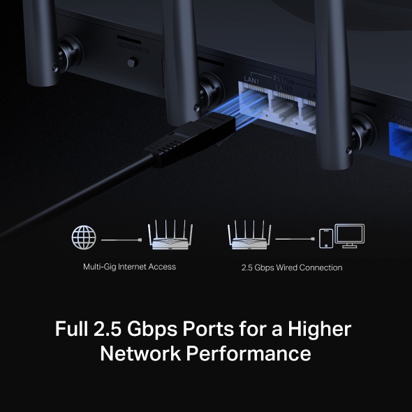 Obrázek Mercusys MR47BE BE9300 Tri-Band Wifi7 Router