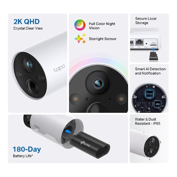 Obrázek Tapo C420 Smart Wire-Free Security Camera