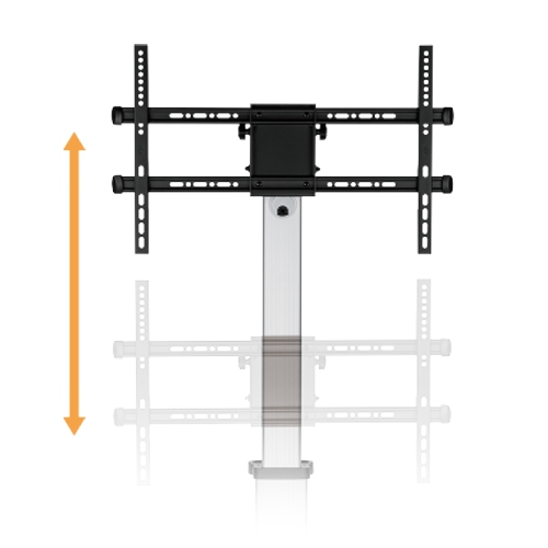 Obrázek ALU pojízdný stojan Brateck FS44-46TW pro TV 37"-86" 50kg police