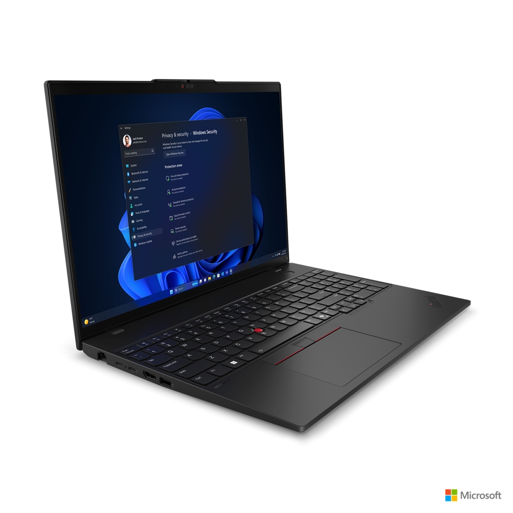 Obrázek Lenovo ThinkPad L/L16 Gen 1 (Intel)/U5-125U/16"/WUXGA/16GB/512GB SSD/4C-iGPU/W11P/Black/3R