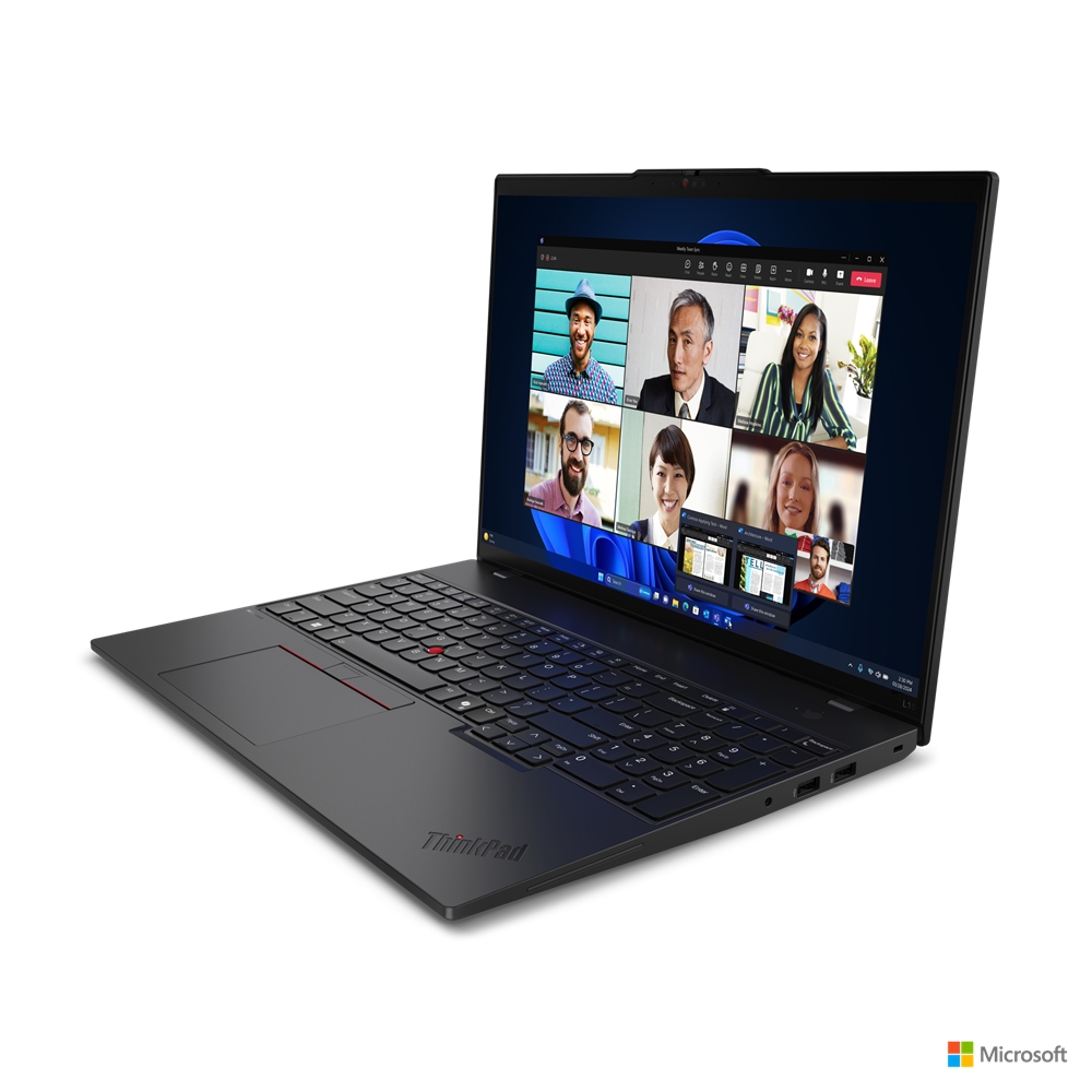 Obrázek Lenovo ThinkPad L/L16 Gen 1 (Intel)/U5-125U/16"/WUXGA/16GB/512GB SSD/4C-iGPU/W11P/Black/3R