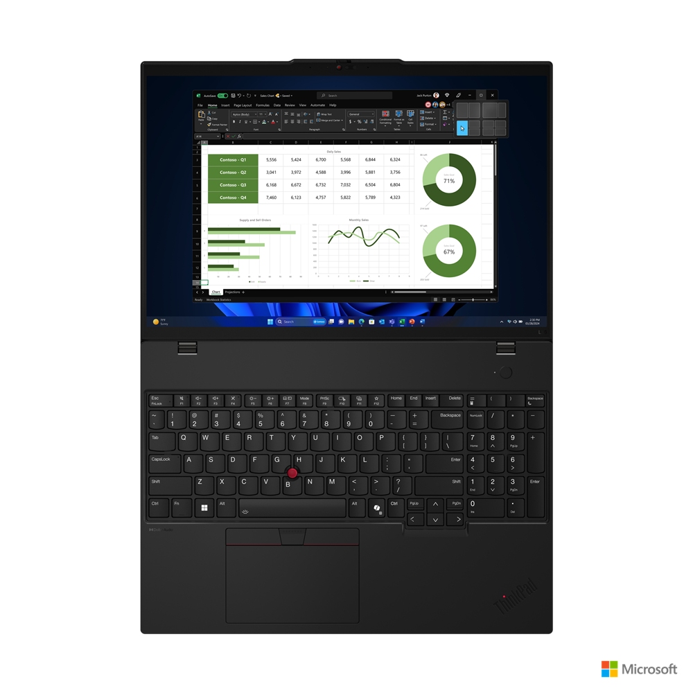 Obrázek Lenovo ThinkPad L/L16 Gen 1 (Intel)/U5-125U/16"/WUXGA/16GB/512GB SSD/4C-iGPU/W11P/Black/3R