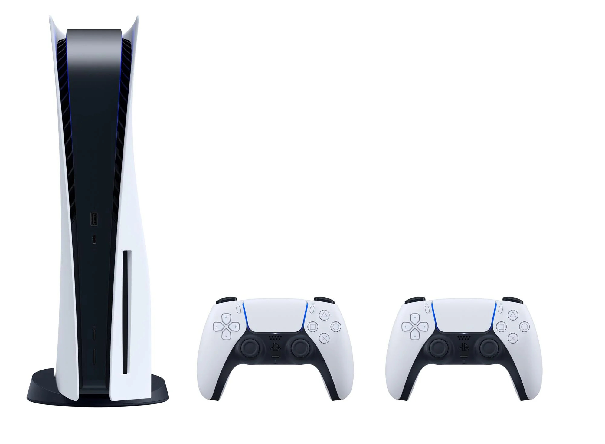 PlayStation 5 (Slim) + 2x DualSense Wireless Controller