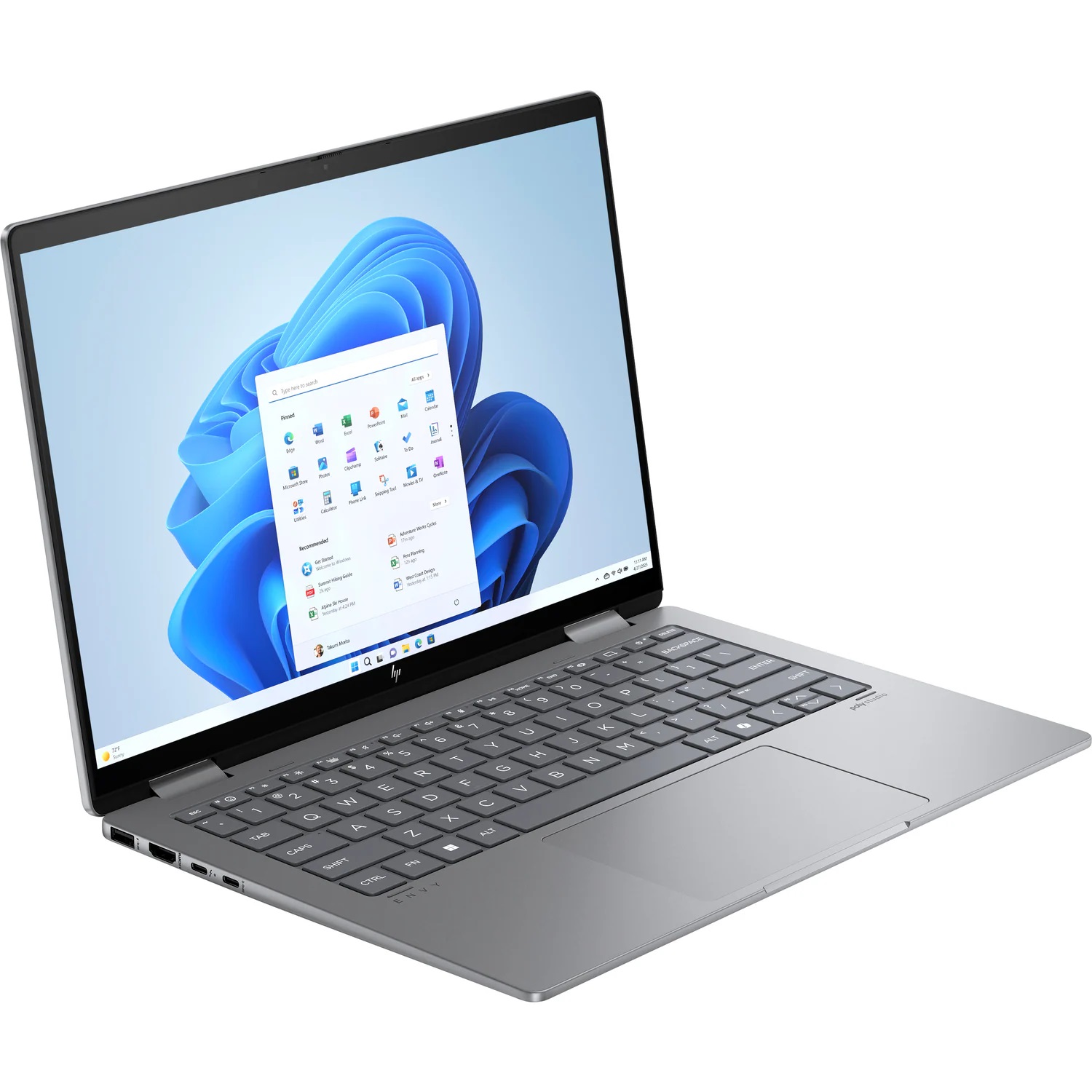 Obrázek HP Envy x360/14-fc0000nc/U5-125U/14"/WUXGA/T/16GB/1TB SSD/4C-iGPU/W11H/Gray/2R