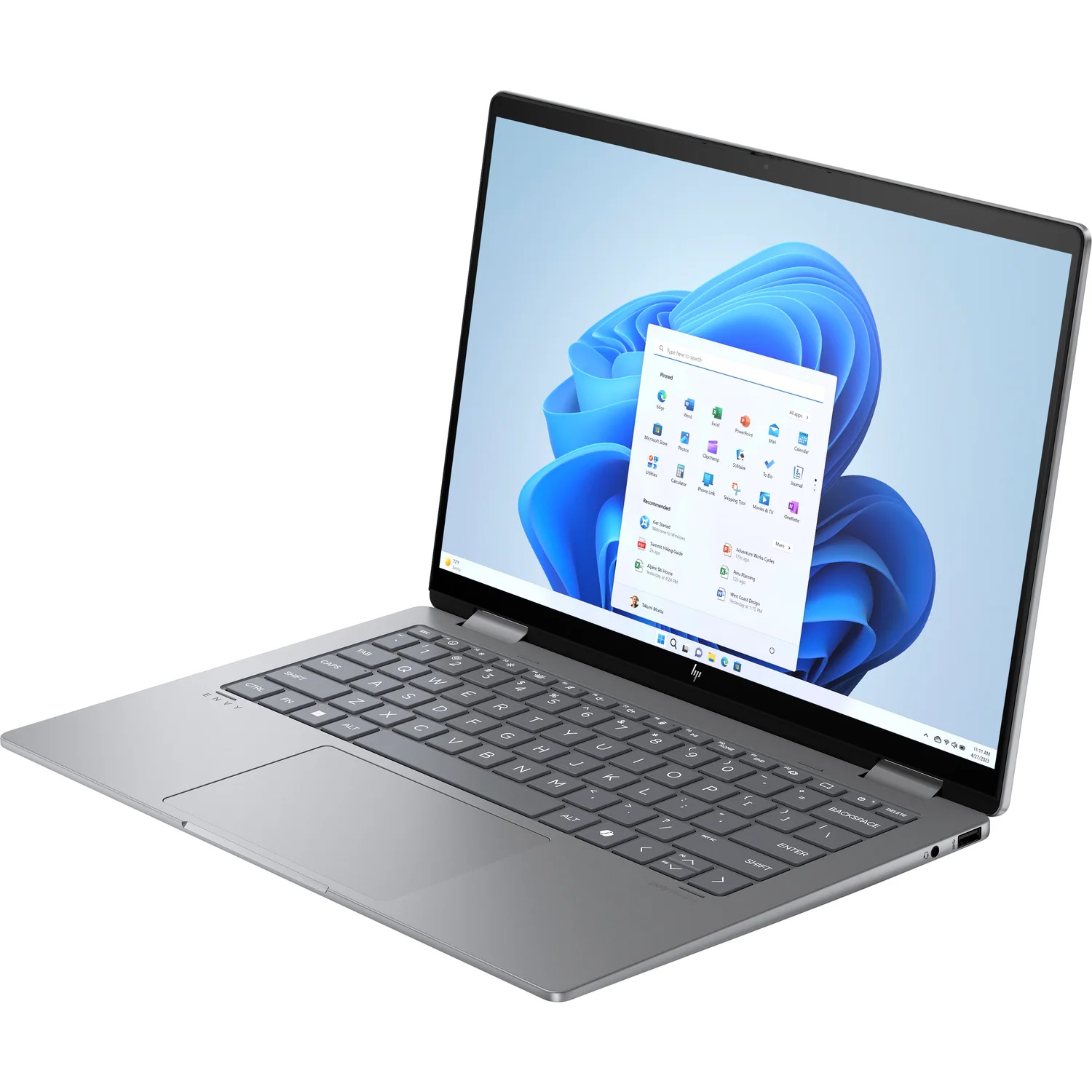 Obrázek HP Envy x360/14-fc0000nc/U5-125U/14"/WUXGA/T/16GB/1TB SSD/4C-iGPU/W11H/Gray/2R