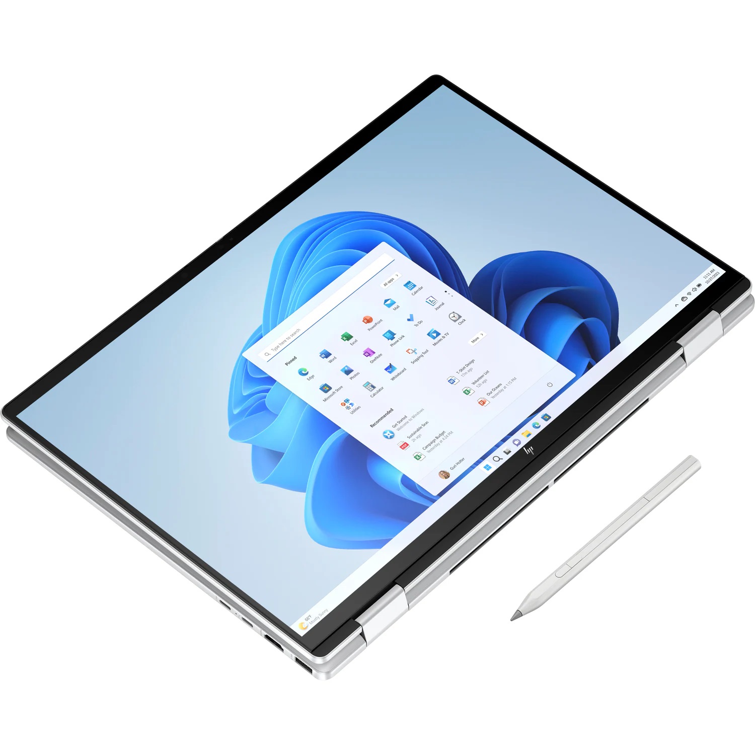 Obrázek HP Envy x360/16-ac0001nc/U5-125U/16"/2880x1800/T/16GB/1TB SSD/4C-iGPU/W11H/Silver/2R