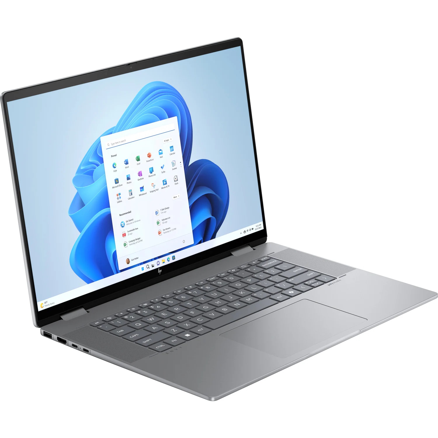 Obrázek HP Envy x360/16-ad0001nc/R7-8840HS/16"/2880x1800/T/16GB/1TB SSD/AMD int/W11H/Gray/2R