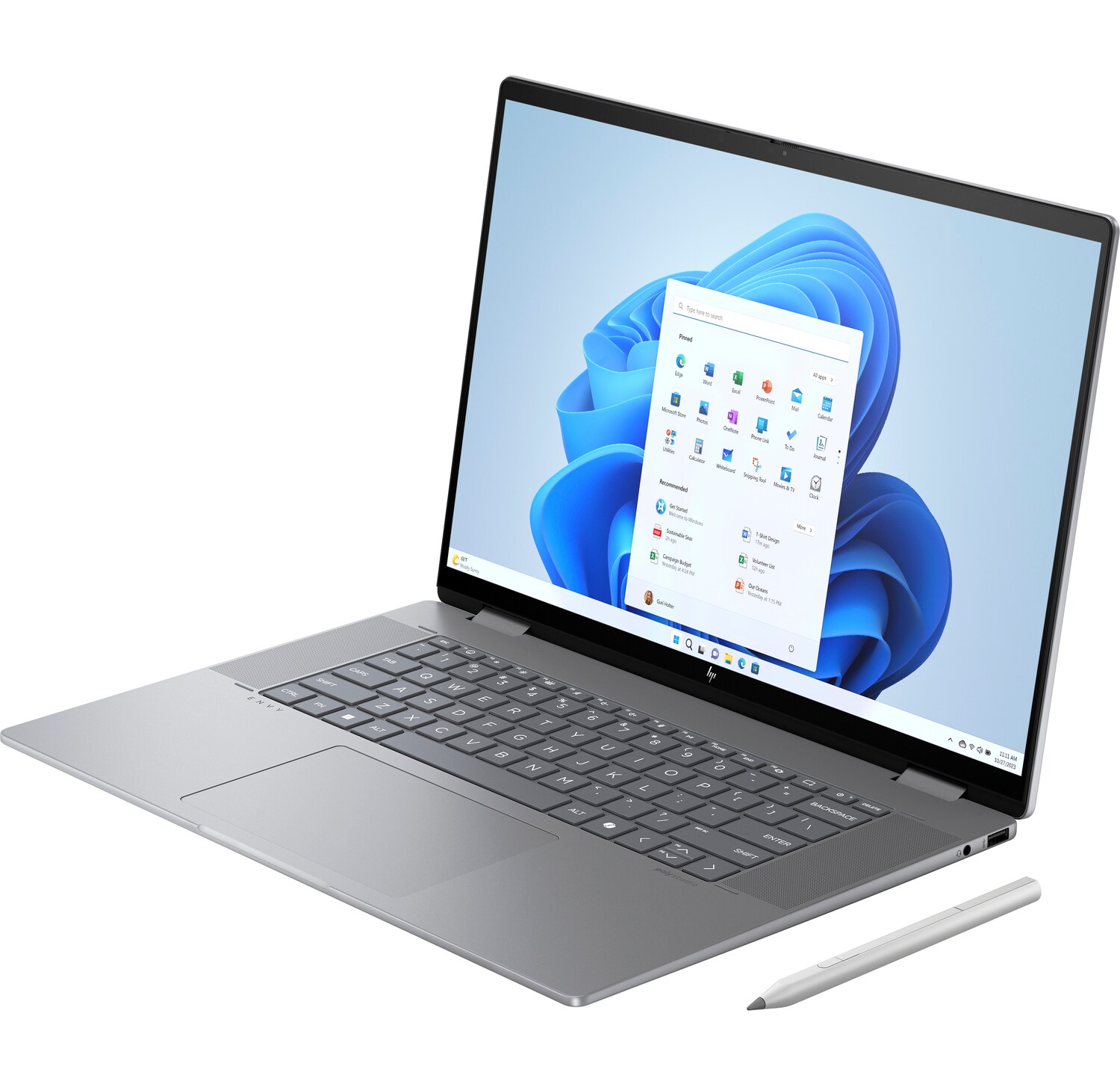 Obrázek HP Envy x360/16-ad0001nc/R7-8840HS/16"/2880x1800/T/16GB/1TB SSD/AMD int/W11H/Gray/2R