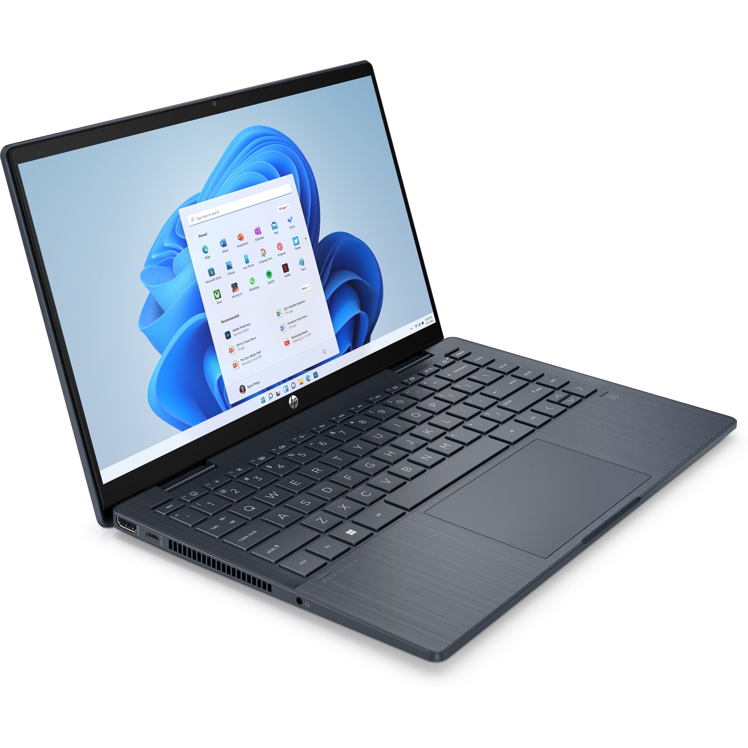 Obrázek HP Pavilion x360/14-ek1010nc/U300/14"/FHD/T/4GB/128GB SSD/UHD Xe/W11S/Blue/2R