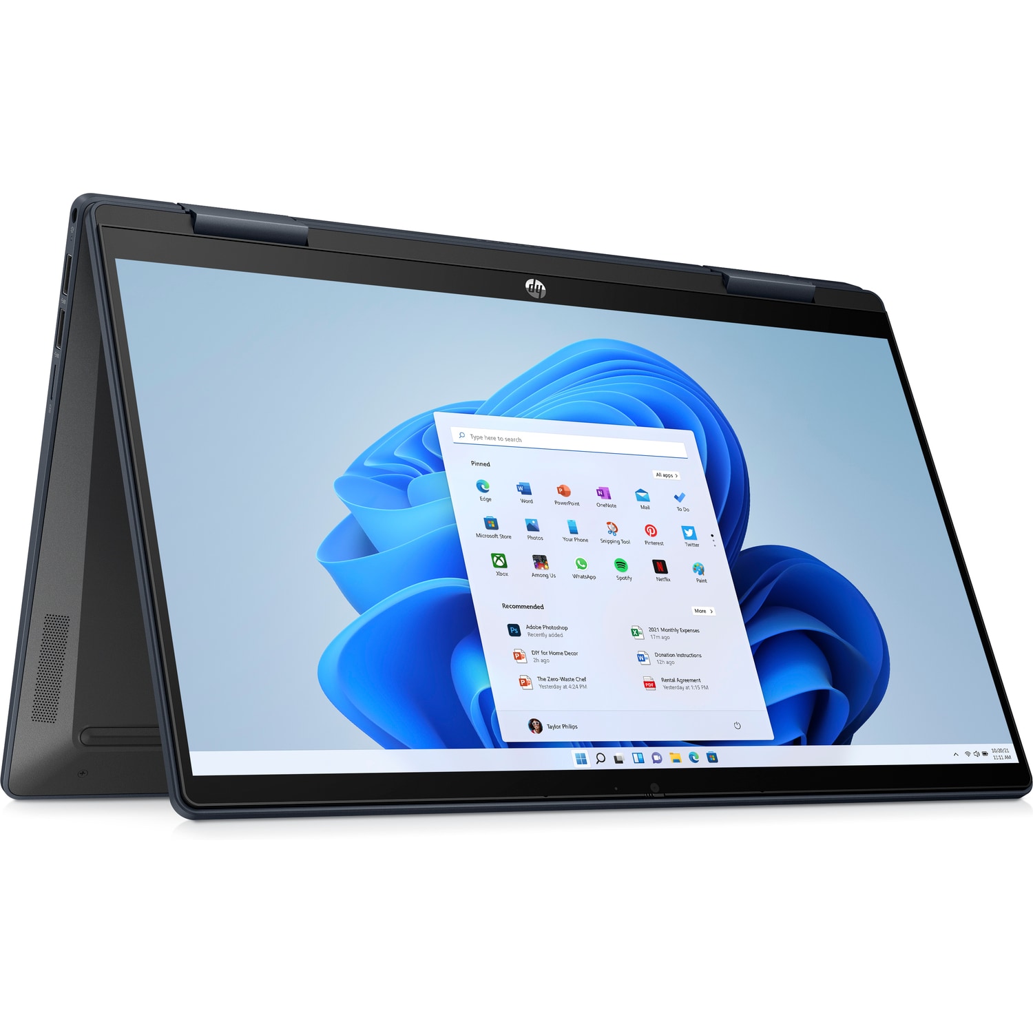 Obrázek HP Pavilion x360/14-ek1010nc/U300/14"/FHD/T/4GB/128GB SSD/UHD Xe/W11S/Blue/2R