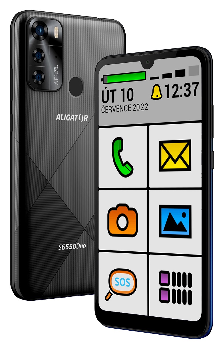 ALIGATOR S6550 Senior/3GB/128GB/Black