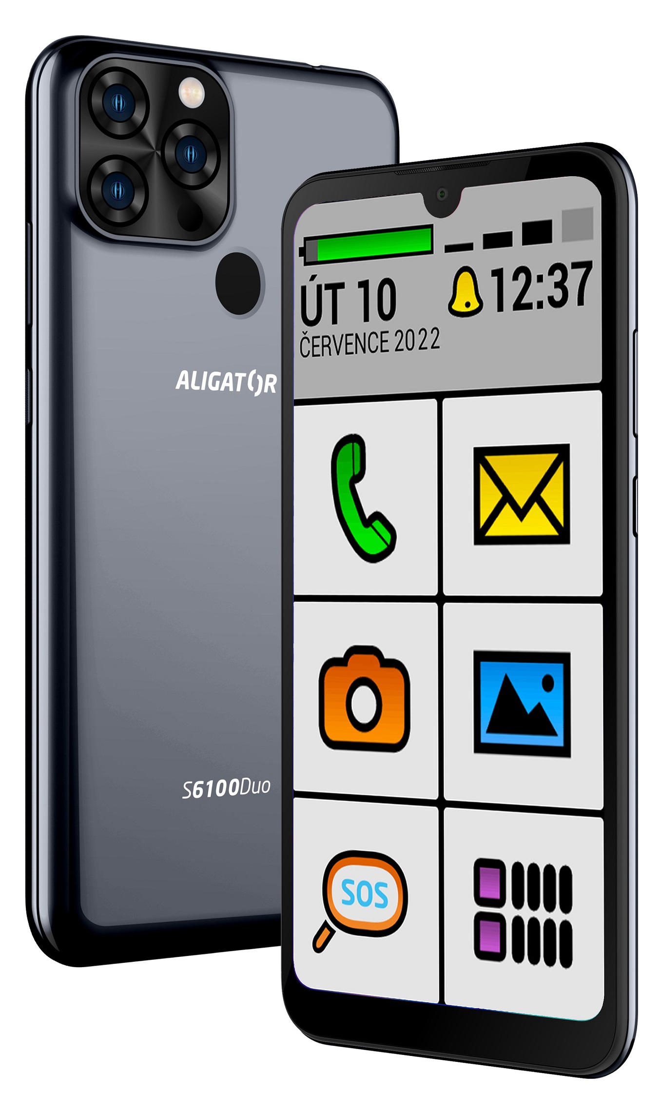 ALIGATOR S6100 Senior/2GB/32GB/Black