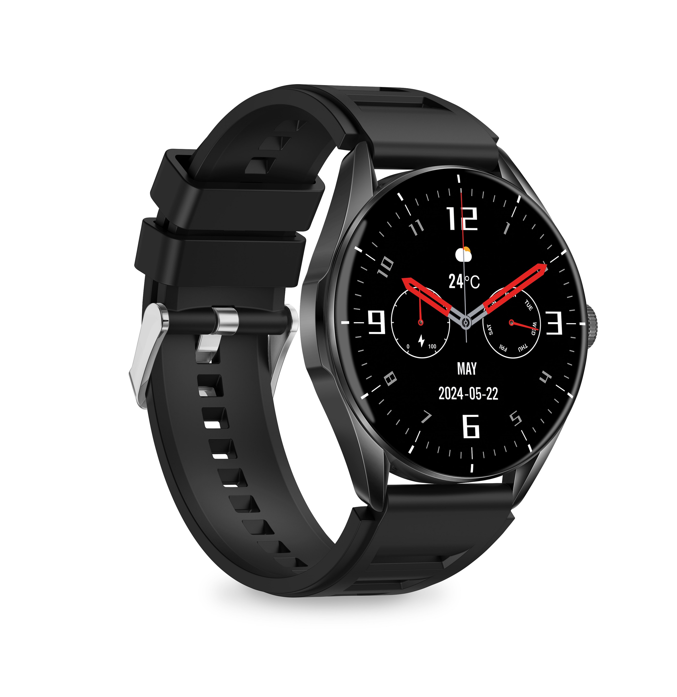 Obrázek Aligator Watch AMOLED/Black/Sport Band/Black