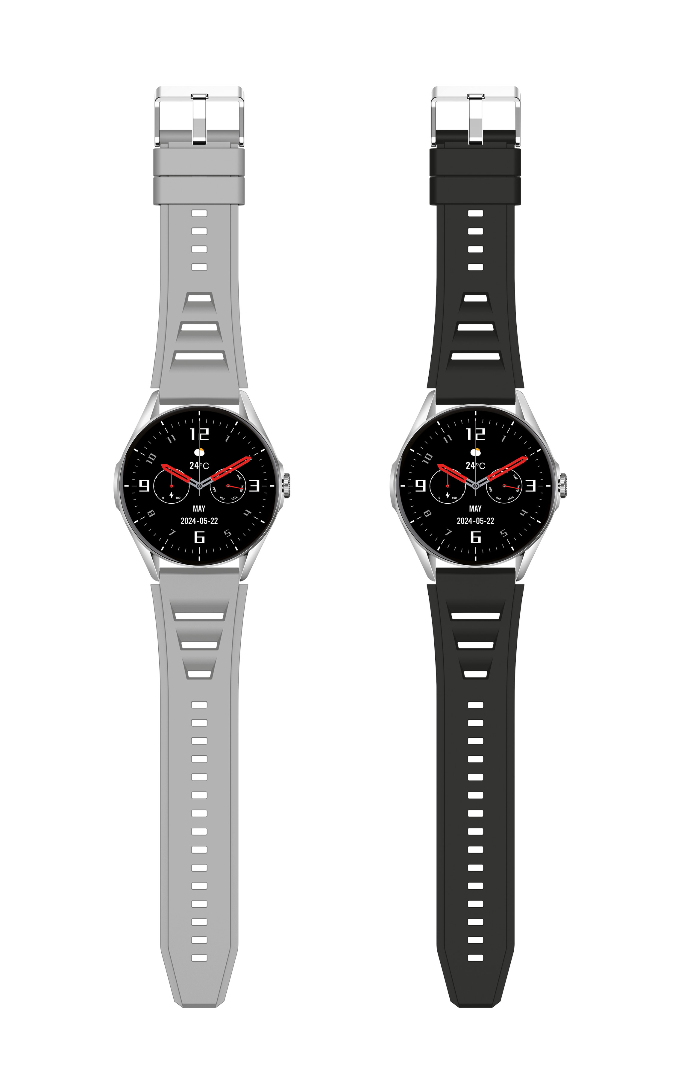 Obrázek Aligator Watch AMOLED/Silver/Sport Band/Silver