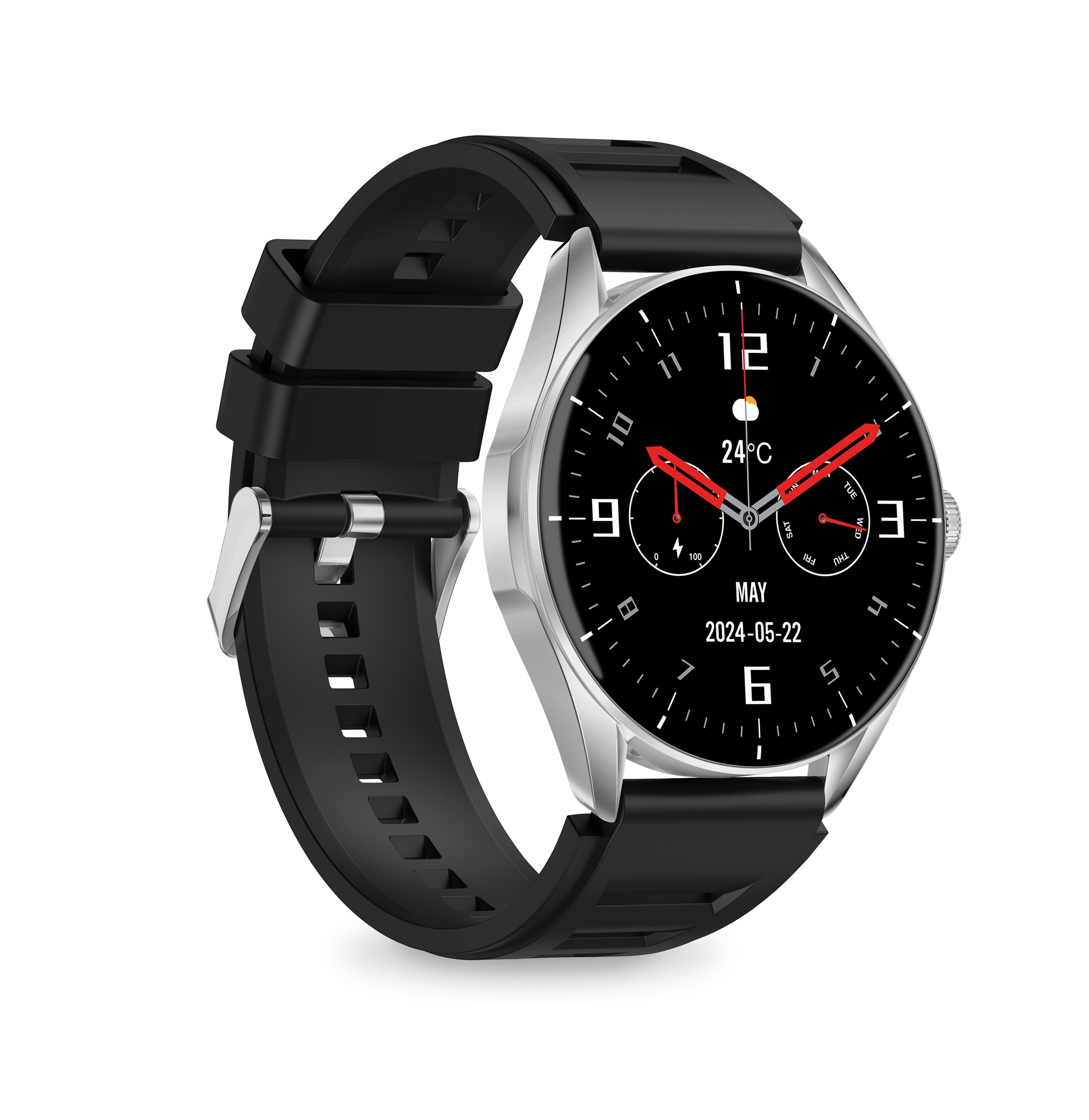 Obrázek Aligator Watch AMOLED/Silver/Sport Band/Silver