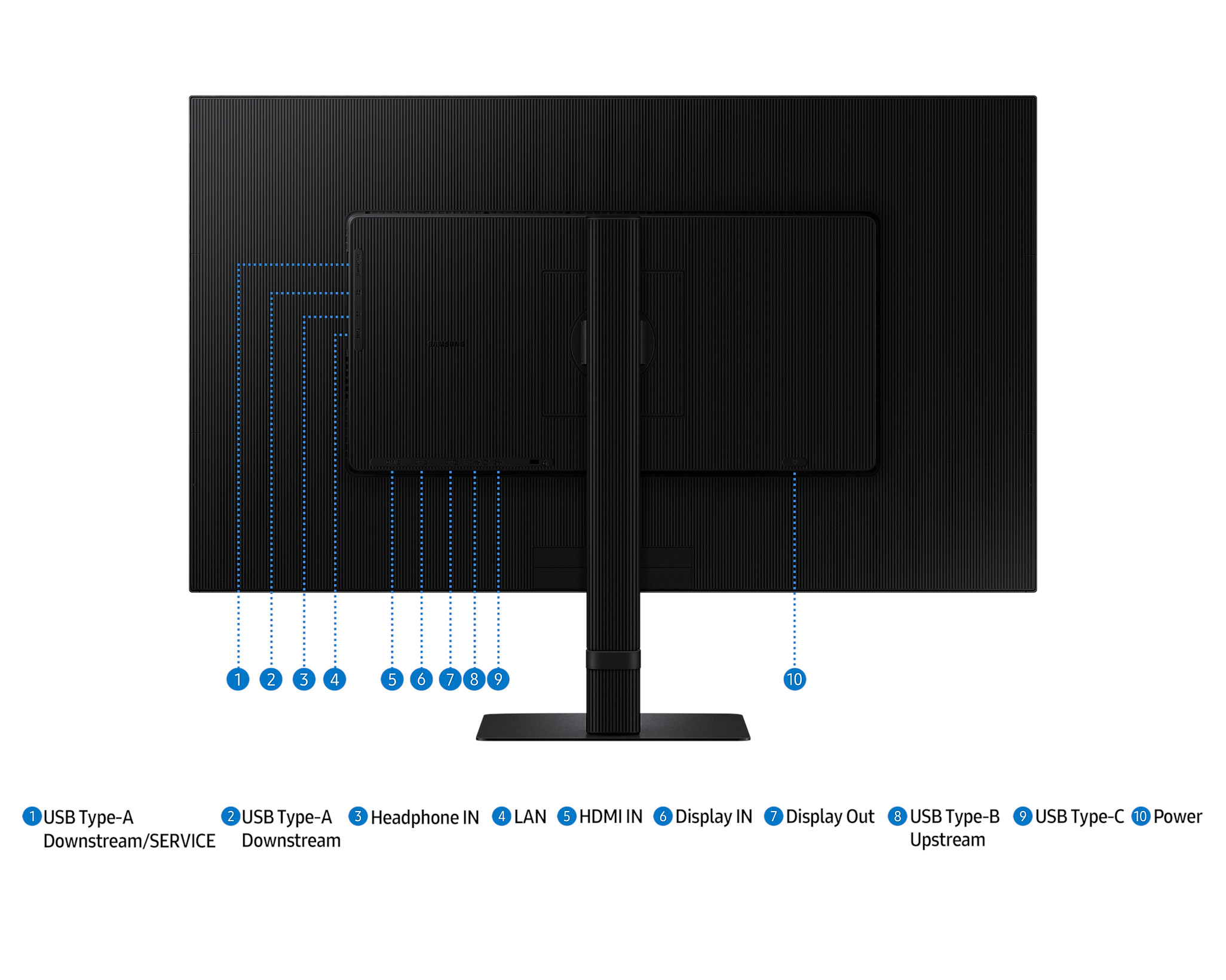 Obrázek Samsung ViewFinity S6/S60UD/32"/IPS/QHD/100Hz/5ms/Black/3R