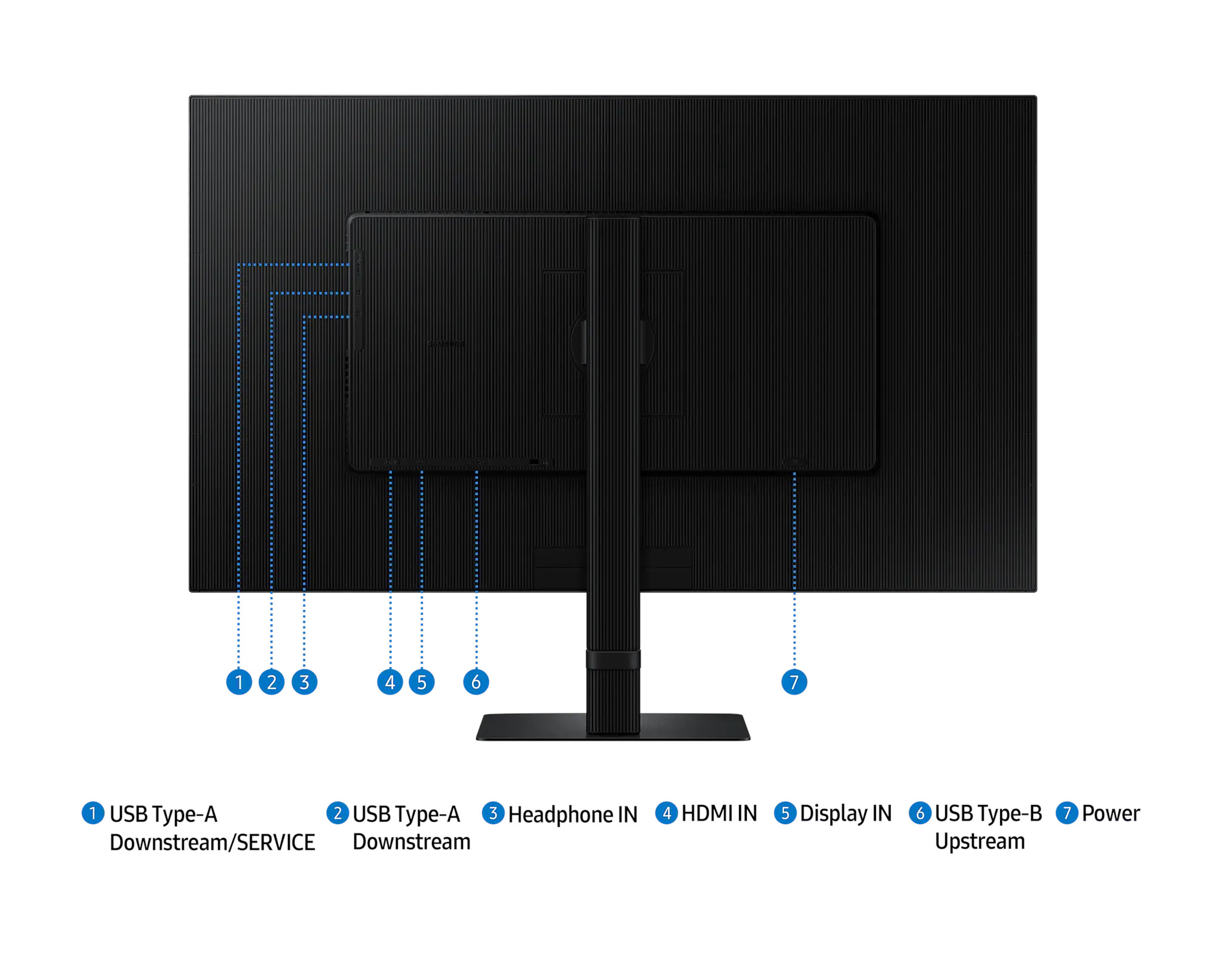 Obrázek Samsung ViewFinity S6/S60D/32"/IPS/QHD/100Hz/5ms/Black/3R