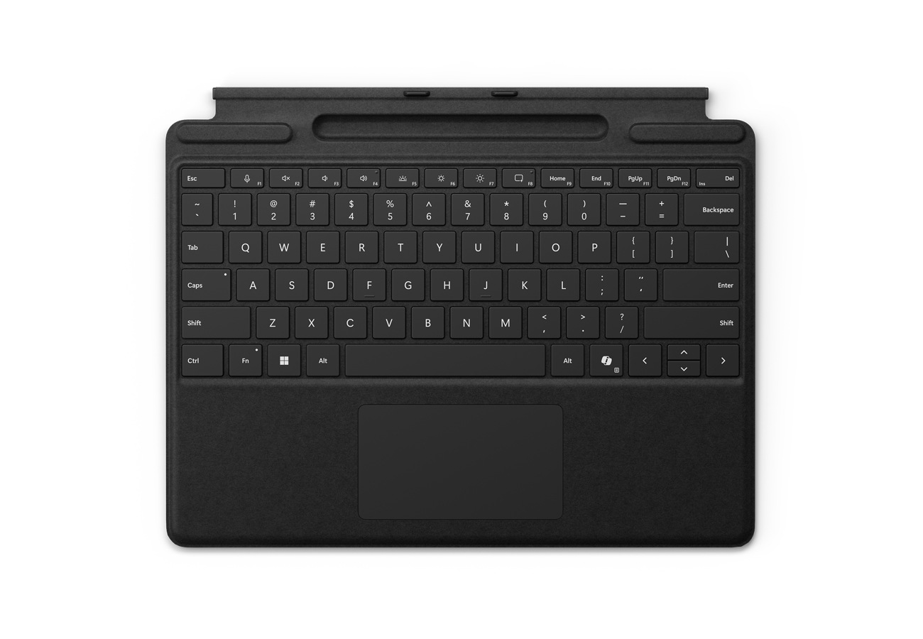 Microsoft Surface Pro Keyboard with Slim Pen Storage (Black), CZ&SK (potisk)