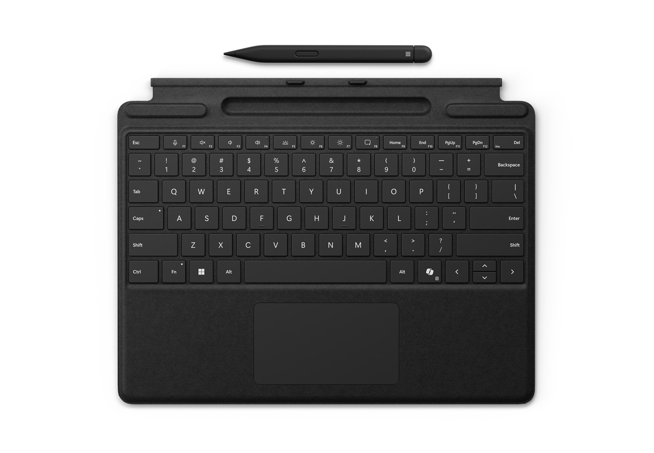 Microsoft Surface Pro Keyboard + Slim Pen 2 Bundle (Black), CZ&SK (potisk)