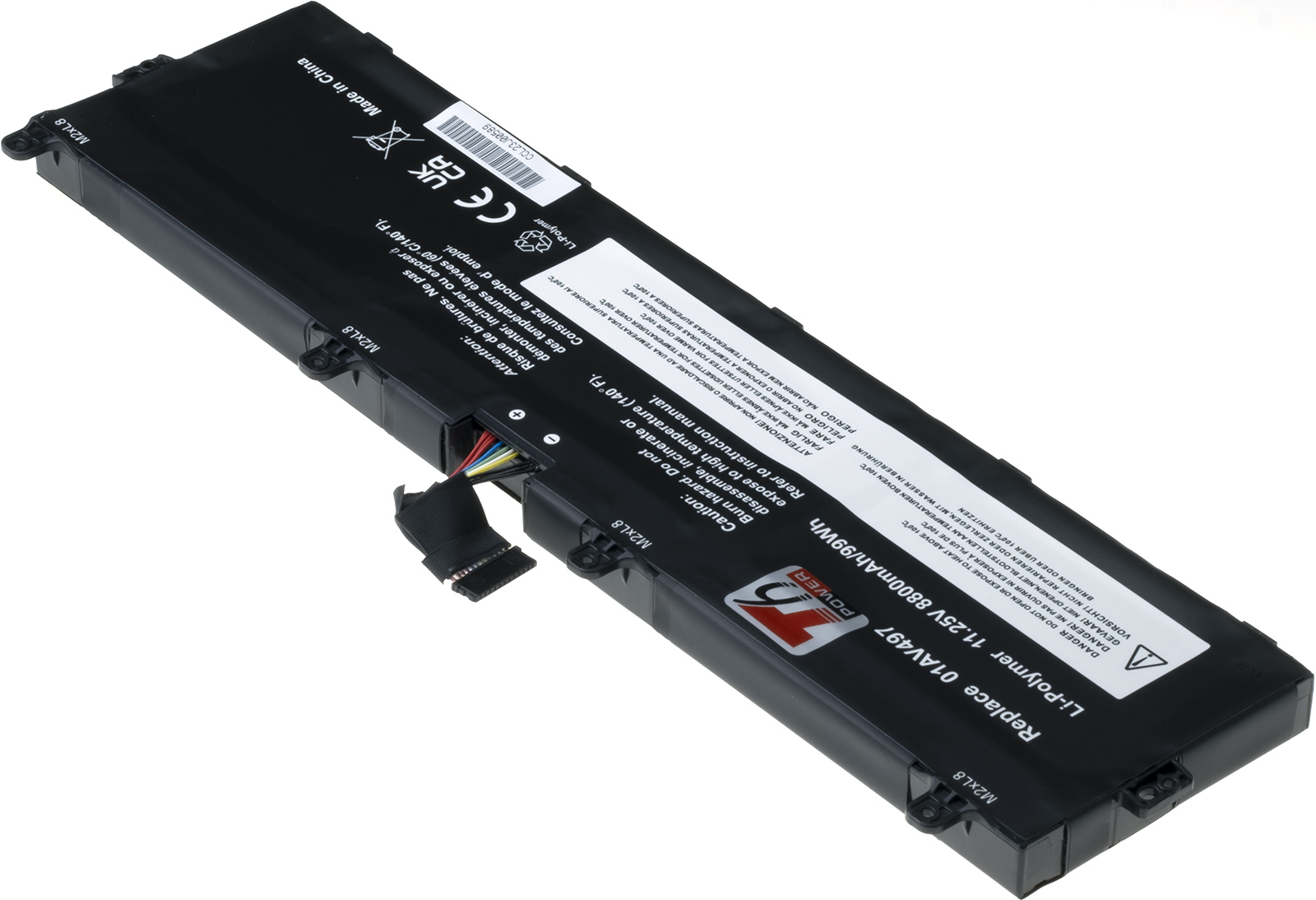 Obrázek Baterie T6 Power Lenovo ThinkPad P72, ThinkPad P73, 8800mAh, 99Wh, 6cell, Li-Pol