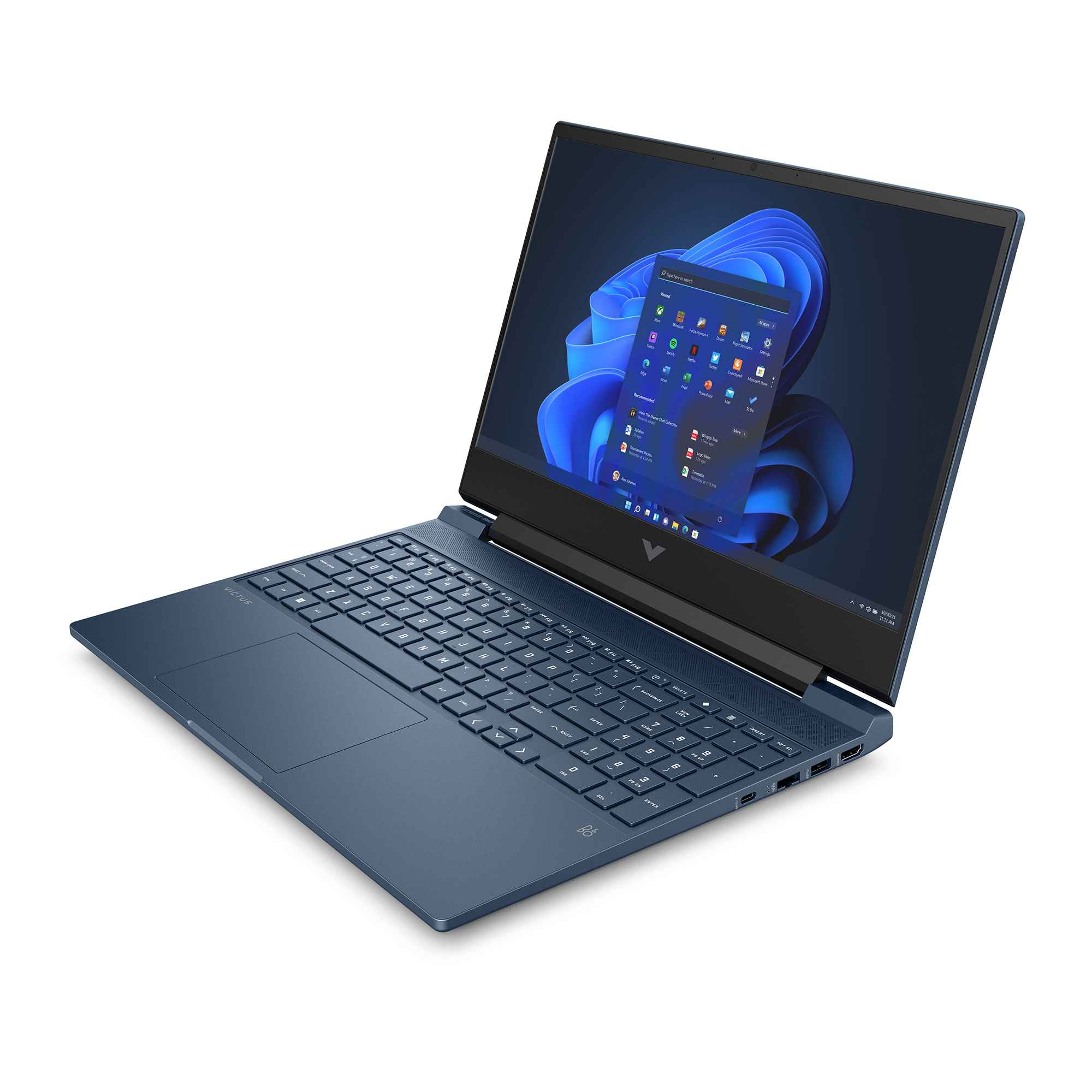 Obrázek HP Victus/15-fa1035nc/i5-12450H/15,6"/FHD/16GB/1TB SSD/RTX 4050/W11H/Blue/2R