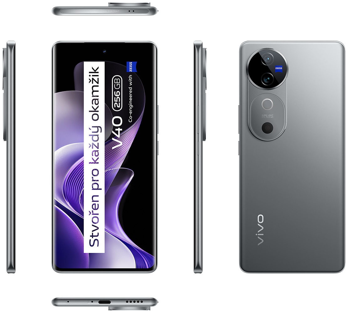 Obrázek VIVO V40 5G/8GB/256GB/Stellar Silver