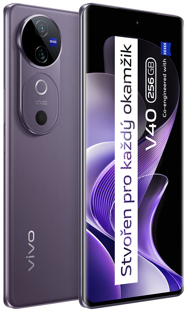 Obrázek VIVO V40 5G/8GB/256GB/Nebula Purple