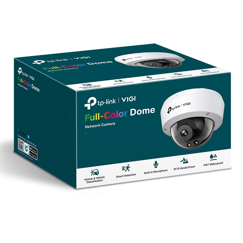 Obrázek VIGI C240(2.8mm) 4MP Outdoor IP67 full color Dome net.cam