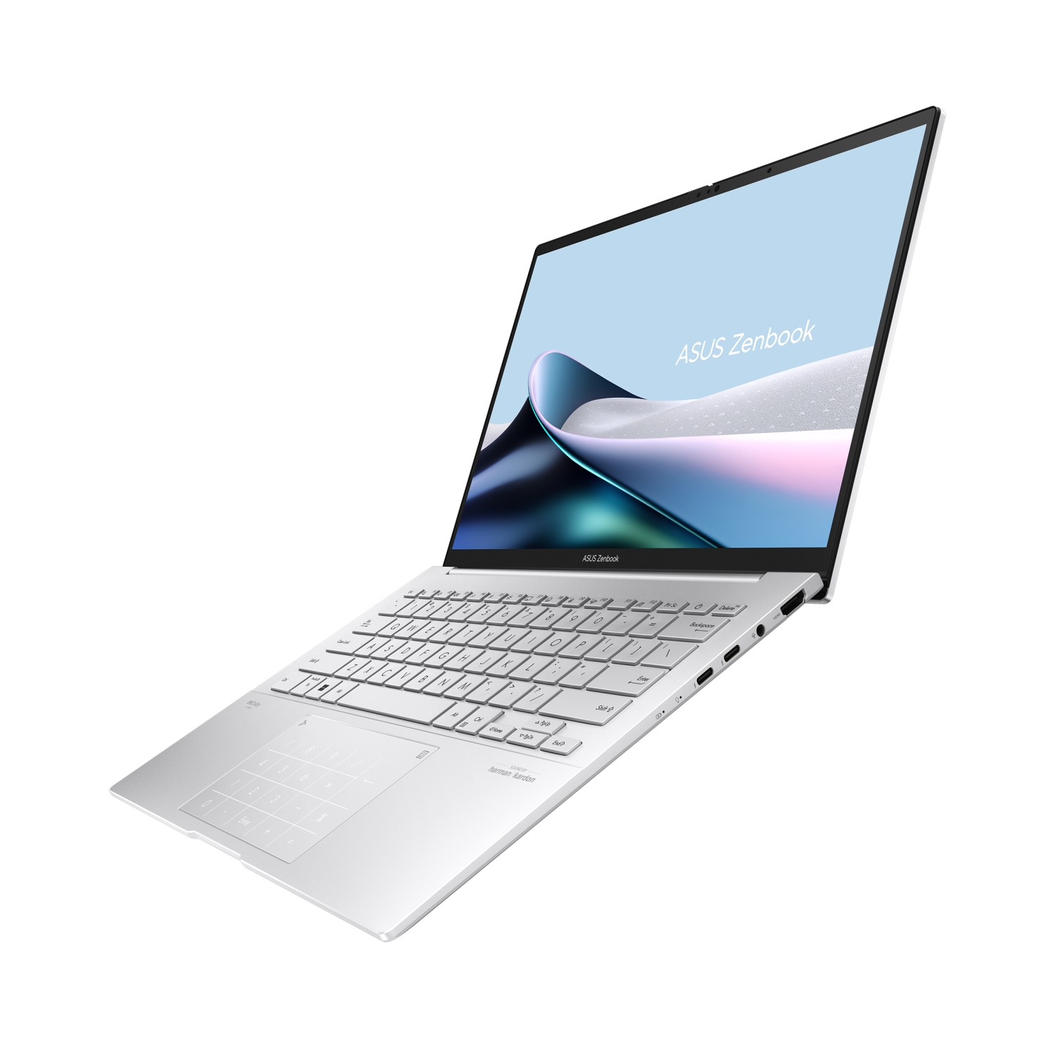 Obrázek ASUS Zenbook 14 OLED/UX3405MA/U9-185H/14"/2880x1800/T/32GB/1TB SSD/Arc Xe/W11P/Silver/2R