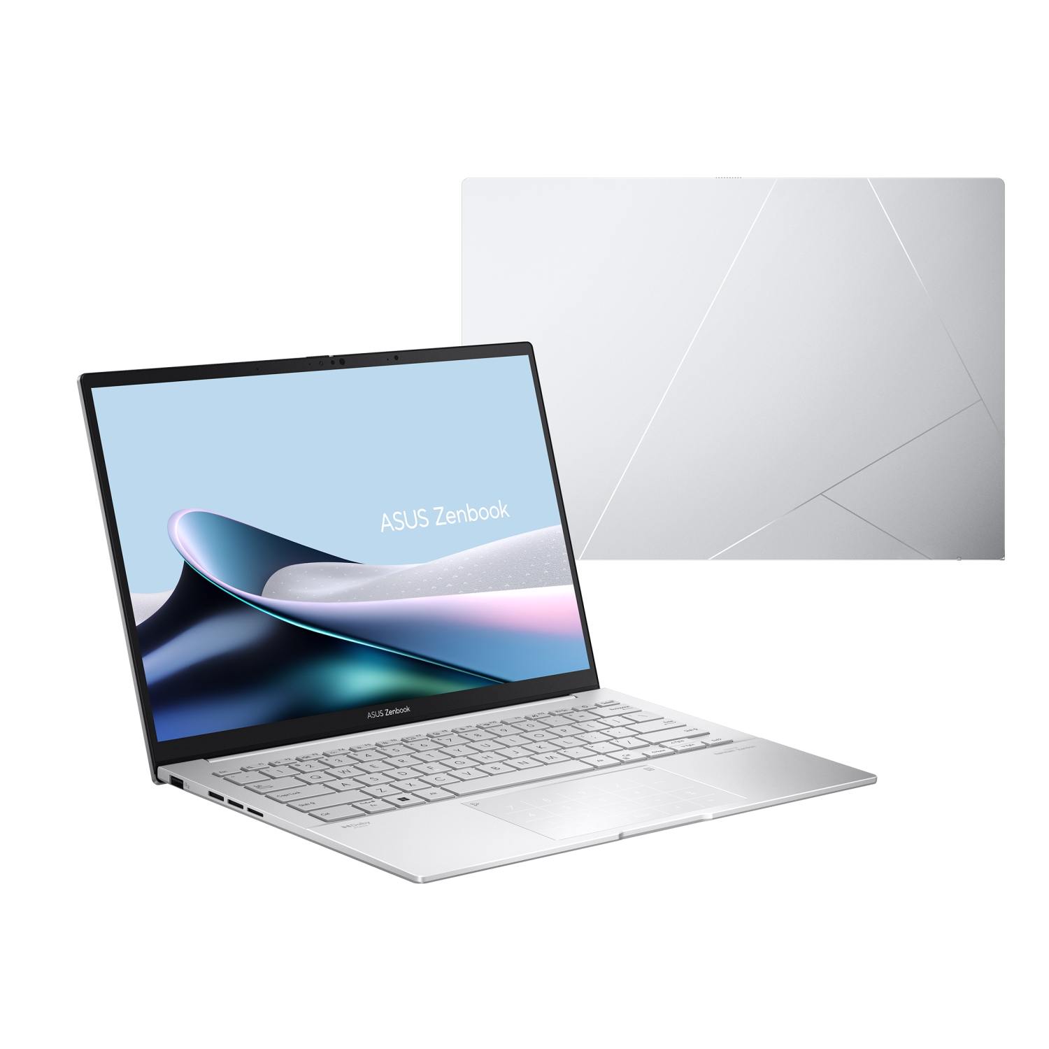 Obrázek ASUS Zenbook 14 OLED/UX3405MA/U9-185H/14"/2880x1800/T/32GB/1TB SSD/Arc Xe/W11P/Silver/2R