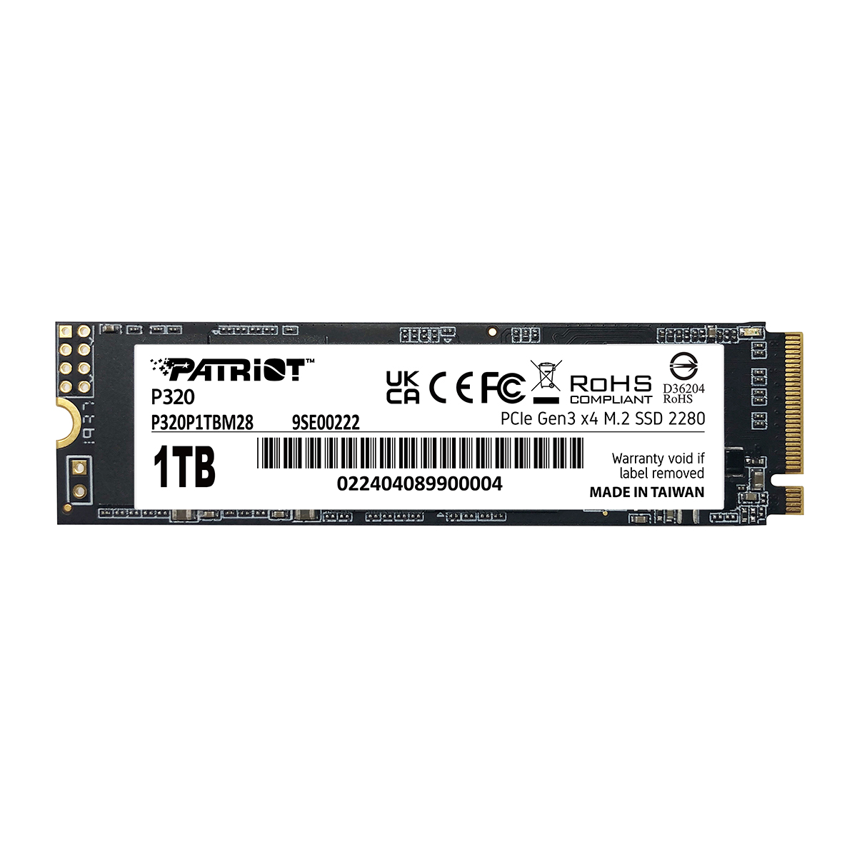 PATRIOT P320/1TB/SSD/M.2 NVMe/5R