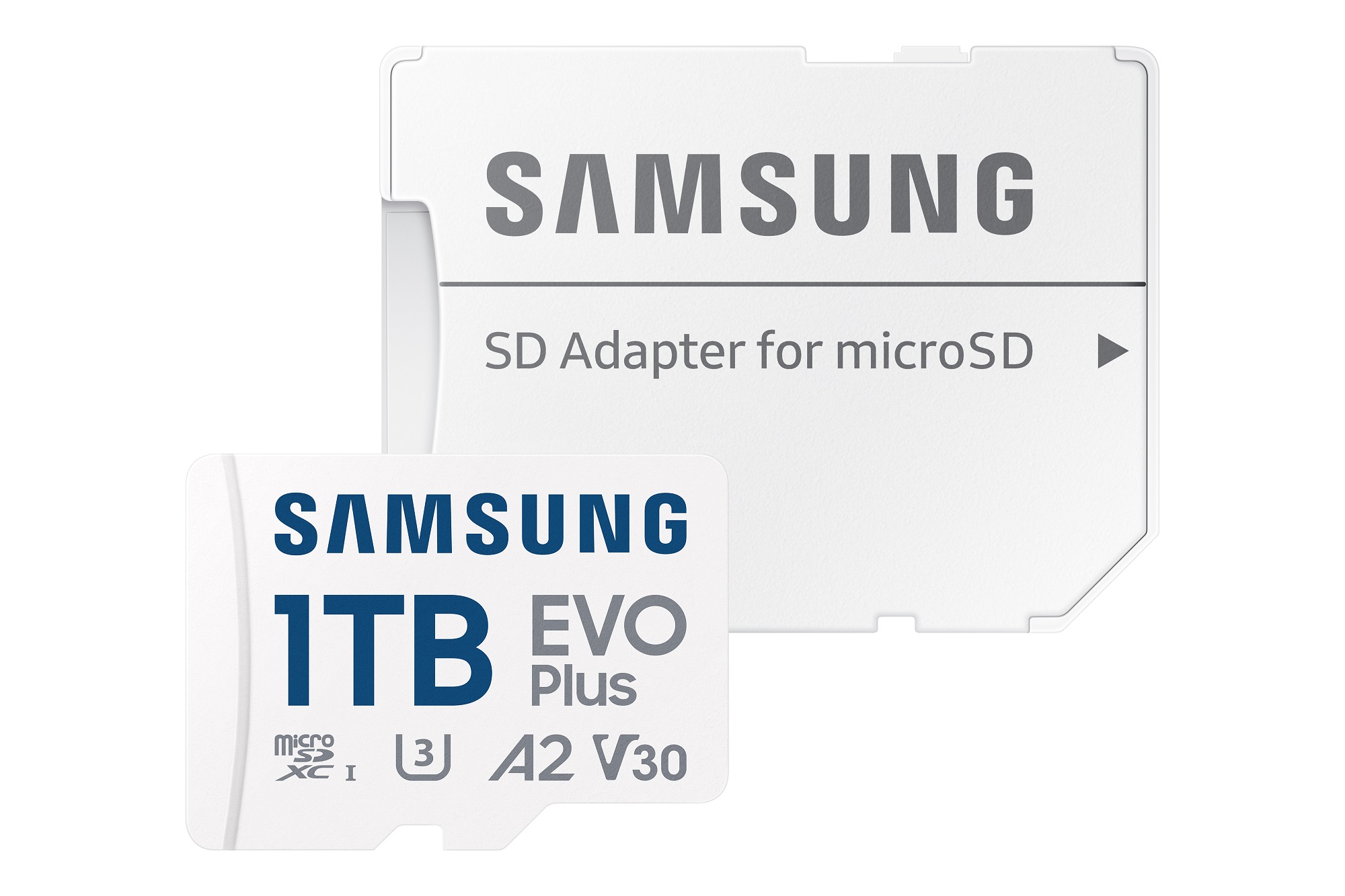 Obrázek Samsung EVO Plus/micro SDXC/1TB/UHS-I U3 / Class 10/+ Adaptér/Bílá