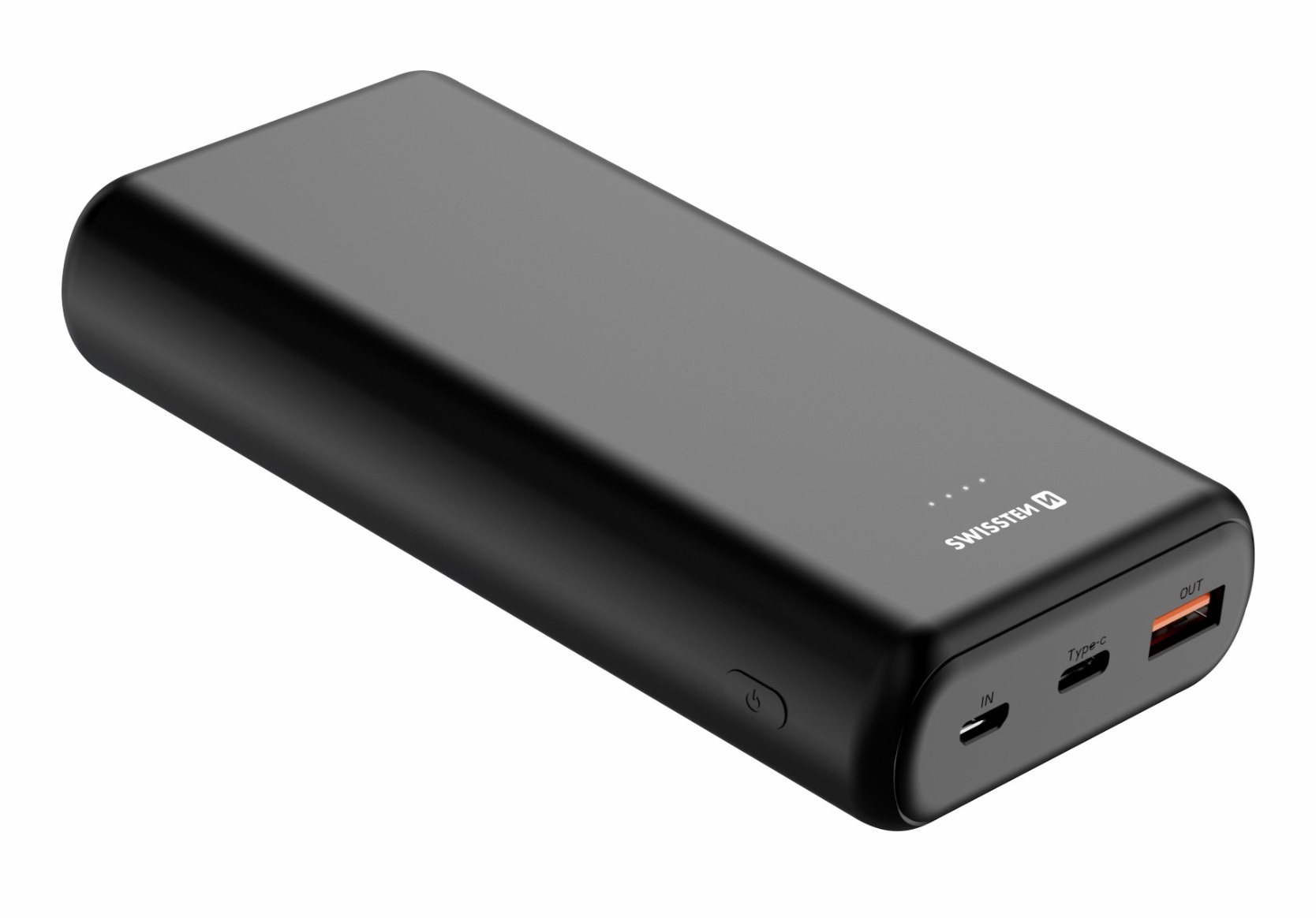 SWISSTEN POWER LINE POWER BANK 20000 mAh 20W BLACK