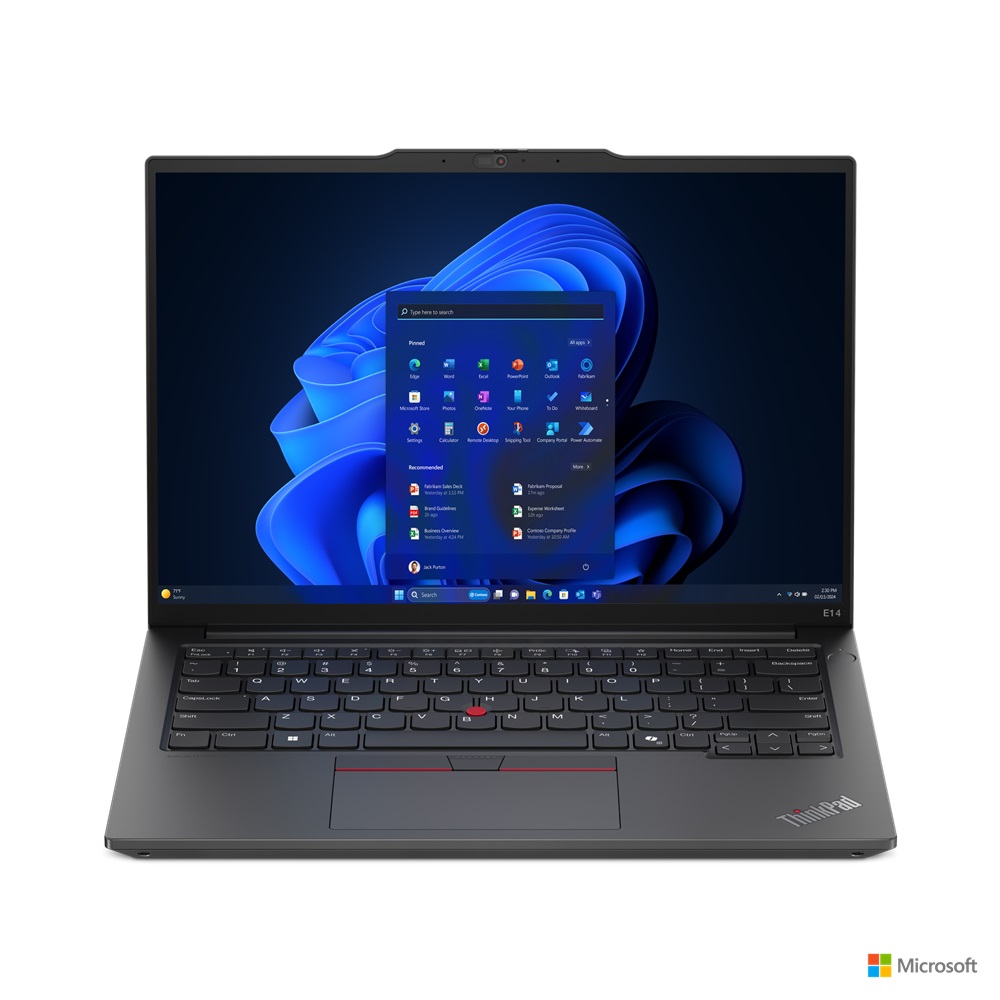 Obrázek Lenovo ThinkPad E/E14 Gen 6 (Intel)/U5-125U/14"/WUXGA/16GB/512GB SSD/4C-iGPU/W11H/Black/3R