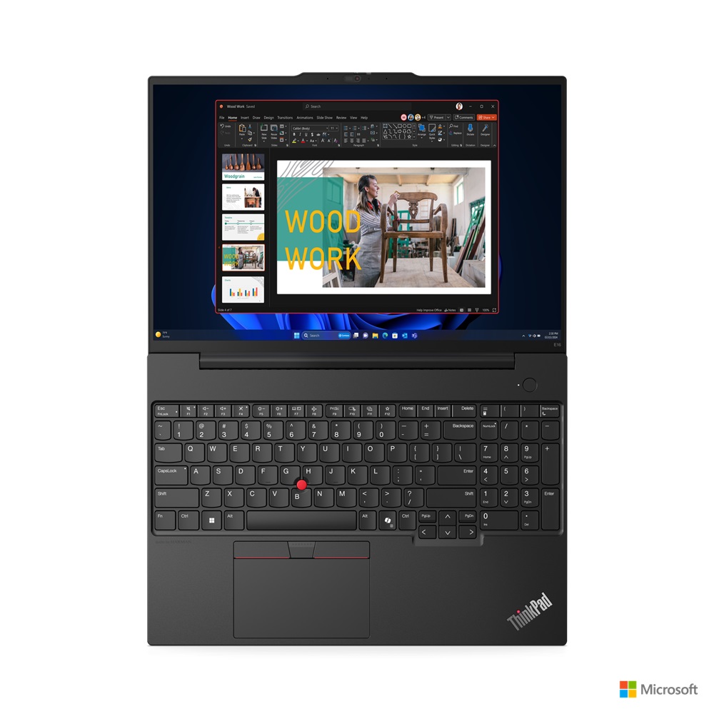 Obrázek Lenovo ThinkPad E/E16 Gen 2 (Intel)/U5-125U/16"/WUXGA/16GB/1TB SSD/4C-iGPU/W11H/Black/3R