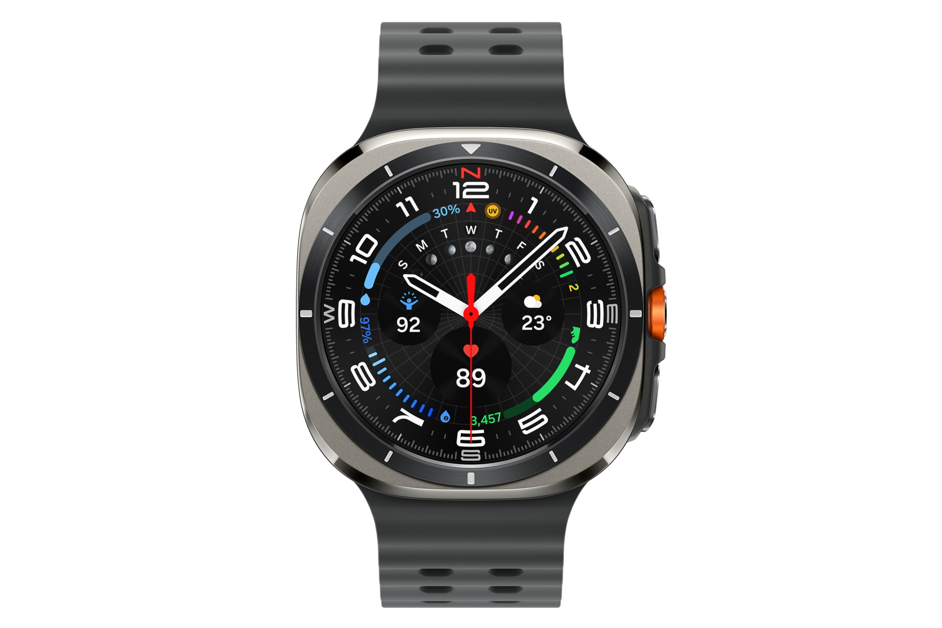 Obrázek Samsung Galaxy Watch Ultra/47mm/Titanium Silver/Sport Band/Gray