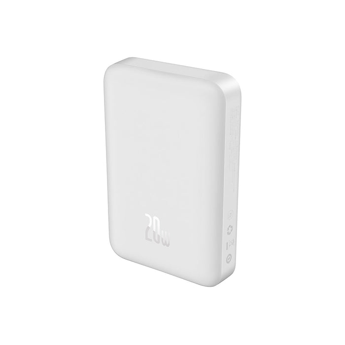 Obrázek Baseus Magnetická Powerbanka 10000mAh 20W White