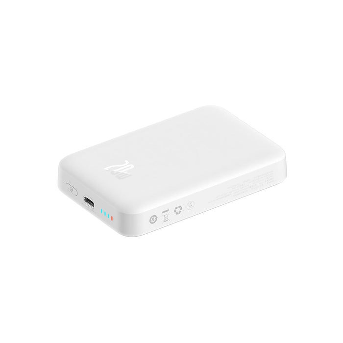 Obrázek Baseus Magnetická Powerbanka 10000mAh 20W White