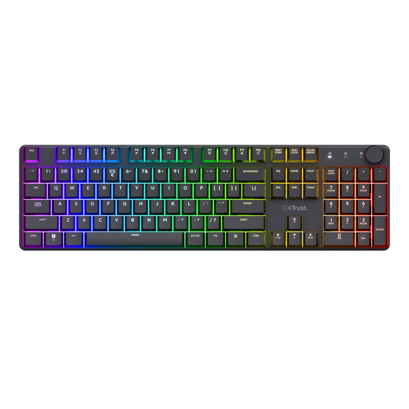 TRUST GXT868 TORIX WRLS MECHANICAL KEYBOARD US